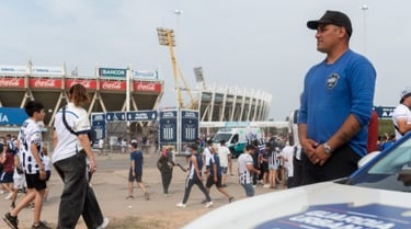 Lesión en acceso a estadio espectáculos deportivos