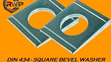DIN 434 - Square Bevel Washer