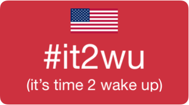 #it2wu (it's time to wake up)