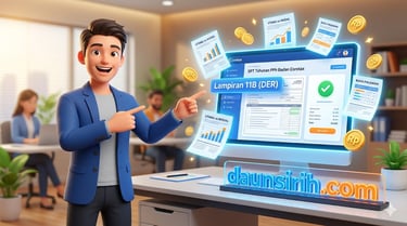 cara isi lampiran 11b coretax