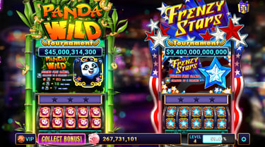 a casino game with panda panda and panda bear