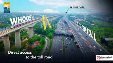 LRT akses Grand Wisata