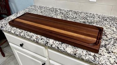 walnut chopping block
