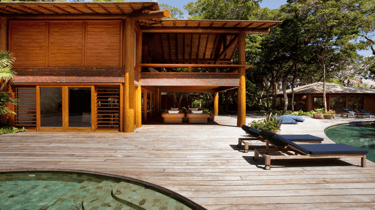 Casa de eucalipto tratado - imader