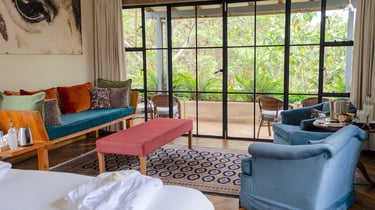 Giraffe Manor Kenya The Retreat day room