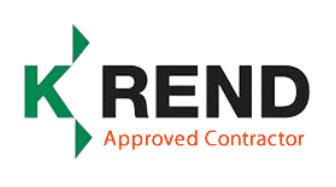 K Rend specialists approved contractor logo