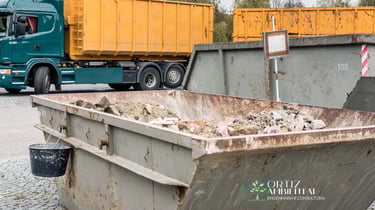 CAMINHÃO E CAÇAMBA