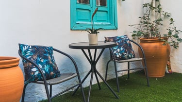 Zona chill out Ghaliaria Moda Costa Blanca