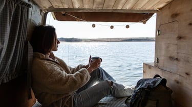 Vanlife - Drinking Coffe