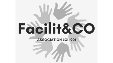 a logo for facilitt co