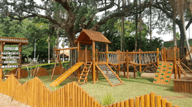 playground de eucalipto tratado - Imader