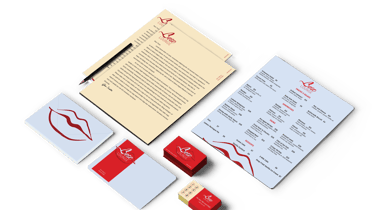 beso lounge branding package