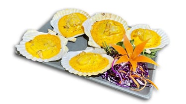 Sò điệp nhật nướng phô mai