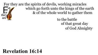 Revelation 16:14 Say it slow