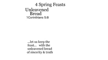 1 Corinthians 5:8 You should see