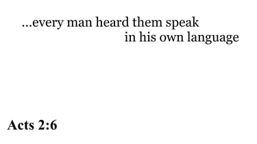Acts 2:6 You should see