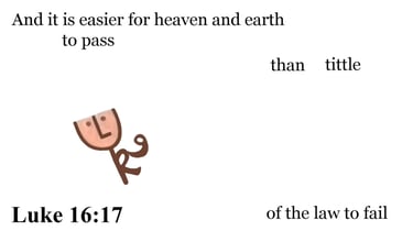 Luke 16:17 Explanation