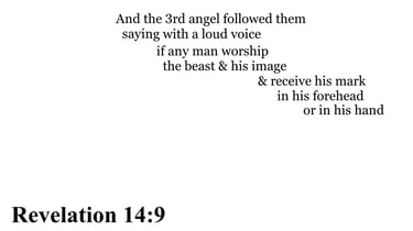 Revelation 14:9 You should see