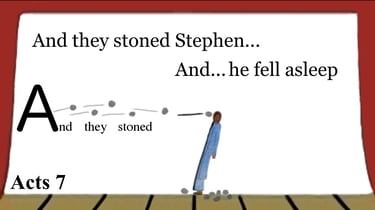 Acts 7:59 & 60 Explanation