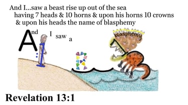 Revelation 13:1 Say 3 times