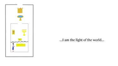 ...I am the light of the world...