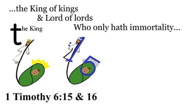 1 Timothy 6:15 & 16 Say it slow