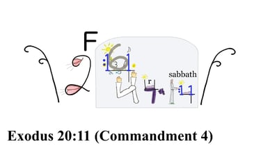 Exodus 20:11 F