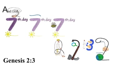 Genesis 2:3 Say 2 times