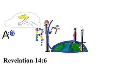 Revelation 14:6 Say 1st words