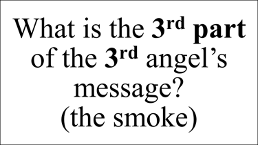 Revelation 14:11 Say question