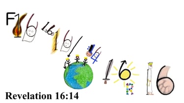 Revelation 16:14 Say 1st words