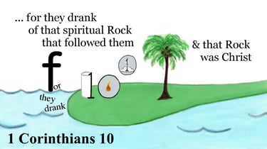 1 Corinthians 10:4 Explanation