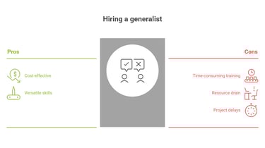 generalist pros and cons