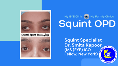 Best Squint Treatment using vision therapy and surgical management to preserve binocular vision