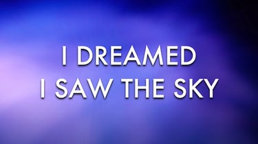 I Dreamed I Saw the Sky