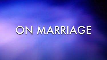 On Marriage