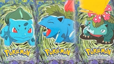 E1 E3 Die Cut Embossed Topps Pokémon The FIrst Movie