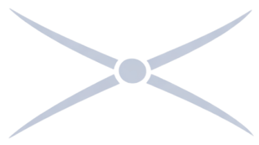 A pale blue crossing icon symbolising a threshold or turning point on the Living Path.