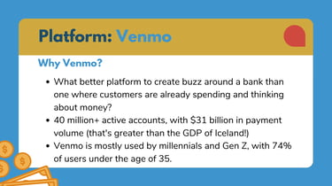 Media strategy for a start-up online bank