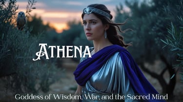 Athena: Goddess of Wisdom, War, and the Sacred Mind