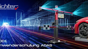 Die ADAS Anwenderschulung für die Autel ADAS Kalibriersysteme IA800, IA600 und IA900 mit integrierter Achsvermessung bietet M