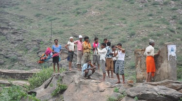 on the way to Ajmer, Rajasthan, India