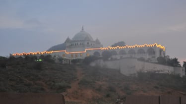 our hotel, the Gulaab Niiwaas Palace,  Pushkar , Rajasthan, India