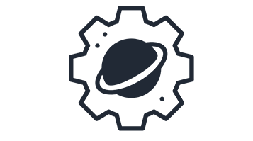 An icon with transparent background representing the concept Aerospace