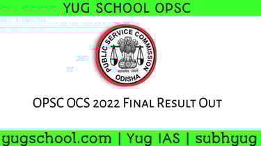 OPSC OCS Final Results
