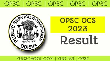 OPSC OCS 2023 Result