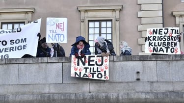 Dans une Suède qui se remilitarise, les temps sont durs pour les militants pour la paix