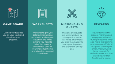 Track to Tidy Game Elements