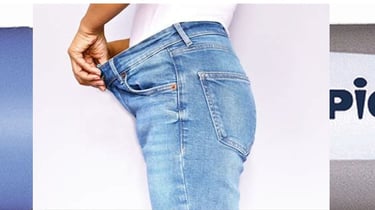 a person holding pants