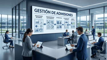 Gestión de admisiones